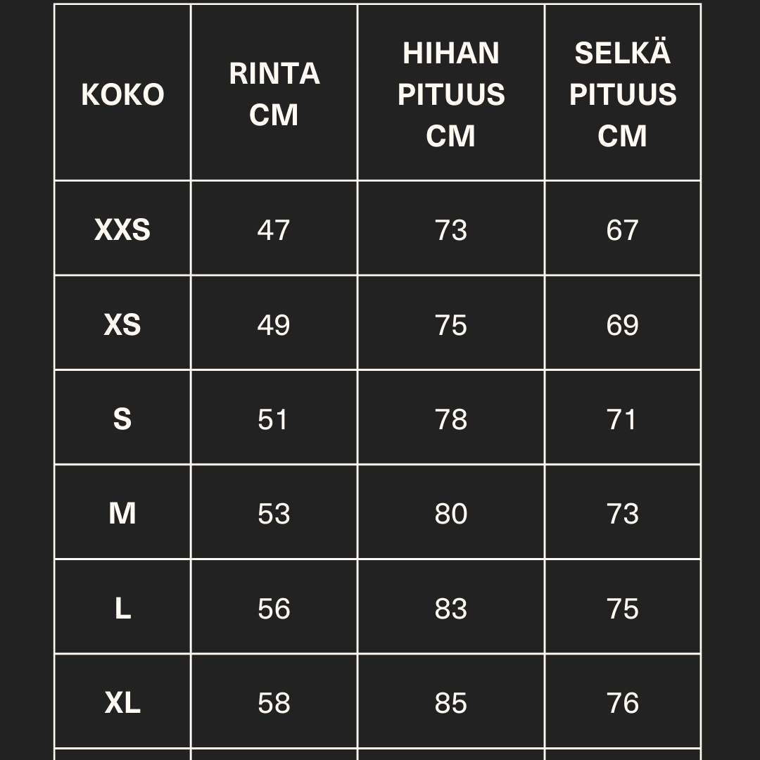 Pyöräilypaita iso koko, unisex pyöräilypaita 3XL. Koot XS–3XL, myös isokokoisille pyöräilijöille.