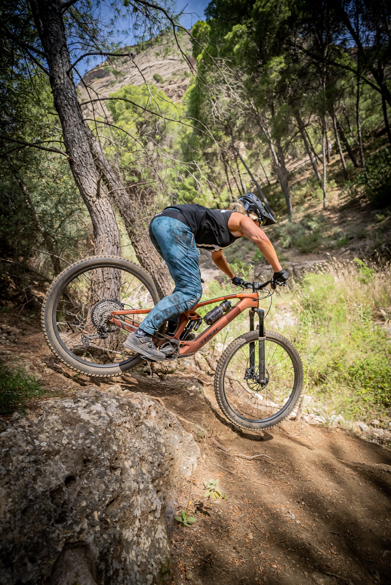 Maastopyoraily Espanjassa Malaga